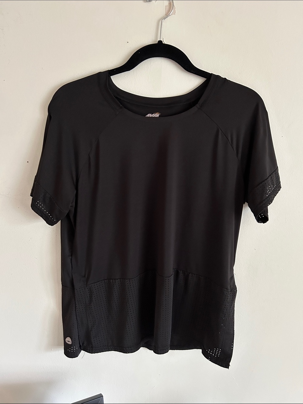 Avia Black Short-Sleeve Performance Tee